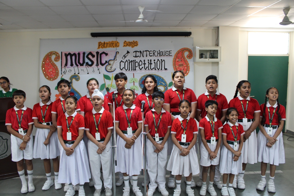 Inter House Singing Competition